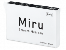 Miru 1 Month Menicon for Astigmatism (6 lencse)