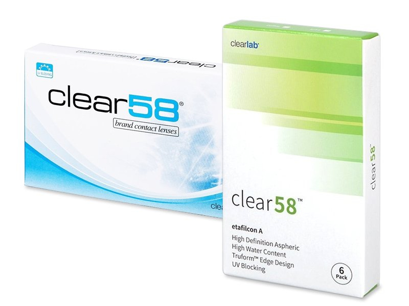 Clear 58 (6 db lencse)