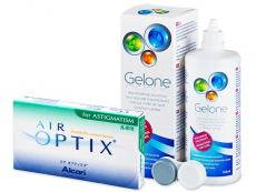 Air Optix for Astigmatism (6 db lencse) + 360 ml Gelone ápolószer