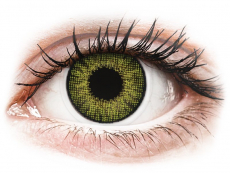 Drágakő zöld Air Optix Colors kontaktlencse - dioptria nélkül (2 db lencse)