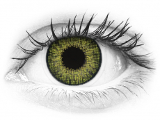Drágakő zöld Air Optix Colors kontaktlencse - dioptriával (2 db lencse)