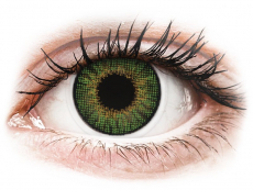 Zöld Air Optix Colors kontaktlencse - dioptria nélkül (2 db lencse)