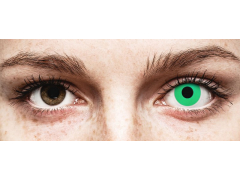 Smaragdzöld Emerald Green ColourVUE Crazy Lens kontaktlencse - dioptria nélkül (2 db lencse)