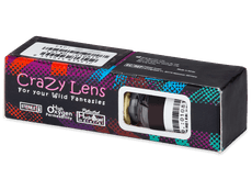 Piros Kakashi ColourVUE Crazy Lens kontaktlencse - dioptria nélkül (2 db lencse)