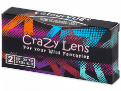 Zöld Raptor ColourVUE Crazy Lens kontaktlencse - dioptria nélkül (2 db lencse)