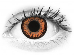 Narancssárga Twilight ColourVUE Crazy Lens - dioptriás (2 db lencse)