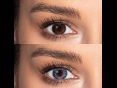 Kék TopVue Color Daily kontatktlencse - dioptria nélkül (10 lencse)