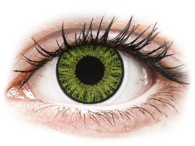 Friss zöld TopVue Color Daily kontaktlencse - dioptria nélkül (10 lencse)