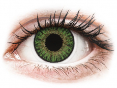 Zöld TopVue Color Daily kontaktlencse - dioptriával (10 lencse)