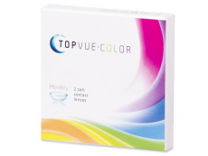 TopVue Color - Turquoise - dioptriával (2 lencse)