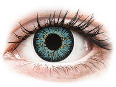Aqua ColourVUE Glamour kontaktlencse - dioptria nélkül (2 db lencse)