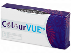 Aqua ColourVUE Glamour kontaktlencse - dioptriával (2 db lencse)