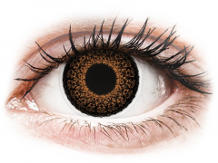 Barna ColourVUE Eyelush kontaktlencse - dioptria nélkül (2 db lencse)