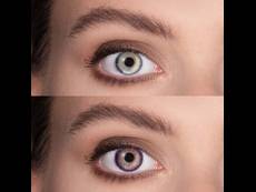 Lila Violet ColourVUE 3 Tones kontaktlencse - dioptria nélkül (2 db lencse)