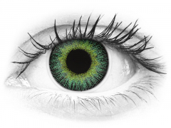 Zöld/Sárga ColourVUE Fusion kontaktlencse - dioptria nélkül (2 db lencse)