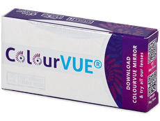 Zöld/sárga ColourVUE Fusion kontaktlencse - dioptriával (2 db lencse)