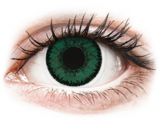 Zöld Amazon SofLens Natural Colors kontaktlencse - dioptriával (2 db lencse)