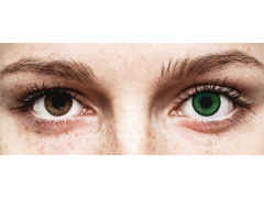 Smaragd SofLens Natural Colors kontaktlencse - dioptria nélkül (2 db lencse)