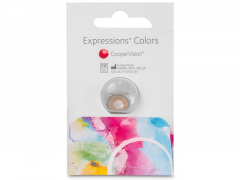 Szürke Expressions Colors kontaktlencse - dioptriával (1 db lencse)