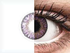 Ametiszt Freshlook Colors kontaktlencse - dioptria nélkül (2 db lencse)