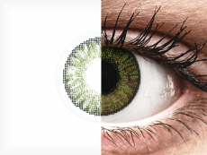 Zöld FreshLook ColorBlends kontaktlencse- dioptria nélkül (2 db lencse)
