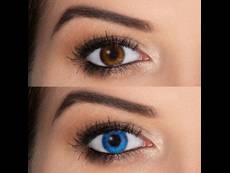 True Sapphire FreshLook ColorBlends kontaktlencse - dioptriával (2 db lencse)
