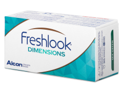 Tengerzöld Freshlook Dimensions kontaktlencse - dioptria nélkül (2 db lencse)