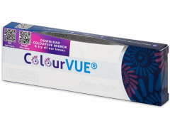 Mogyorószín ColourVue One Day TruBlends kontaktlencse - dioptriával (10 db lencse)