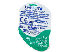 Dailies AquaComfort Plus Toric (30 db lencse)