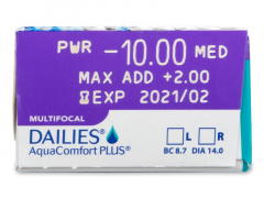 Dailies AquaComfort Plus Multifocal (30 db lencse)