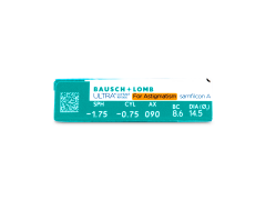 Bausch + Lomb ULTRA for Astigmatism (6 db lencse)