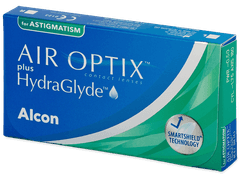 Air Optix plus HydraGlyde for Astigmatism (3 db lencse)