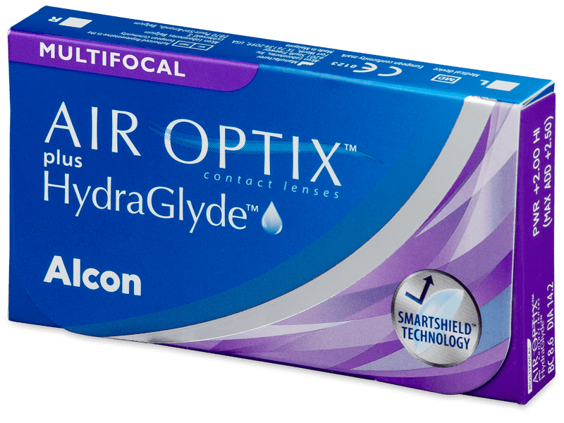 Air Optix plus HydraGlyde Multifocal (6 db lencse)