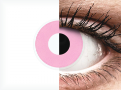 Barbie Pink ColourVUE Crazy Lens kontaktlencse - dioptria nélkül (2 db lencse)