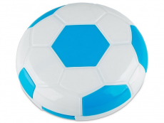 Lencse tartó tükörrel - Futball labda - kék 