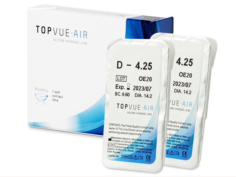 TopVue Air (1+1 db lencse)