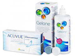 Acuvue Oasys (12 db lencse) + 360 ml Gelone ápolószer