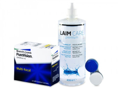 PureVision Multi-Focal (6 db lencse) + 400 ml Laim-Care ápolószer