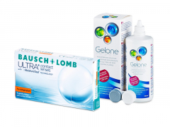 Bausch + Lomb ULTRA for Astigmatism (6 db lencse) + 360 ml Gelone ápolószer