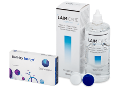 Biofinity Energys (3 db lencse) + 400 ml Laim-Care ápolószer