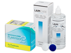 PureVision 2 for Presbyopia (6 db lencse) + 400 ml Laim-Care ápolószer