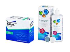 SofLens 38 (6 db lencse) + 360 ml Gelone ápolószer
