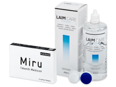 Miru 1month Menicon multifocal (6 db lencse) + 400 ml Laim-Care ápolószer