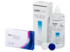 TopVue Air Multifocal (3 db lencse) + 400 ml Laim-Care ápolószer