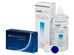 TopVue Premium (12 db lencse) + 400 ml Laim-Care ápolószer