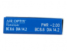 Air Optix plus HydraGlyde (3 db lencse)