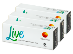 Live Daily Disposable (90 db lencse)