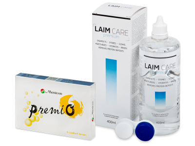 Menicon PremiO (6 db lencse) + Laim-Care ápolószer 400 ml