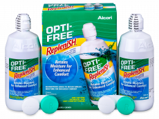 OPTI-FREE RepleniSH kontaktlencse folyadék 2 x 300 ml 