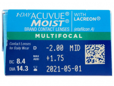 1 Day Acuvue Moist Multifocal (30 db lencse)